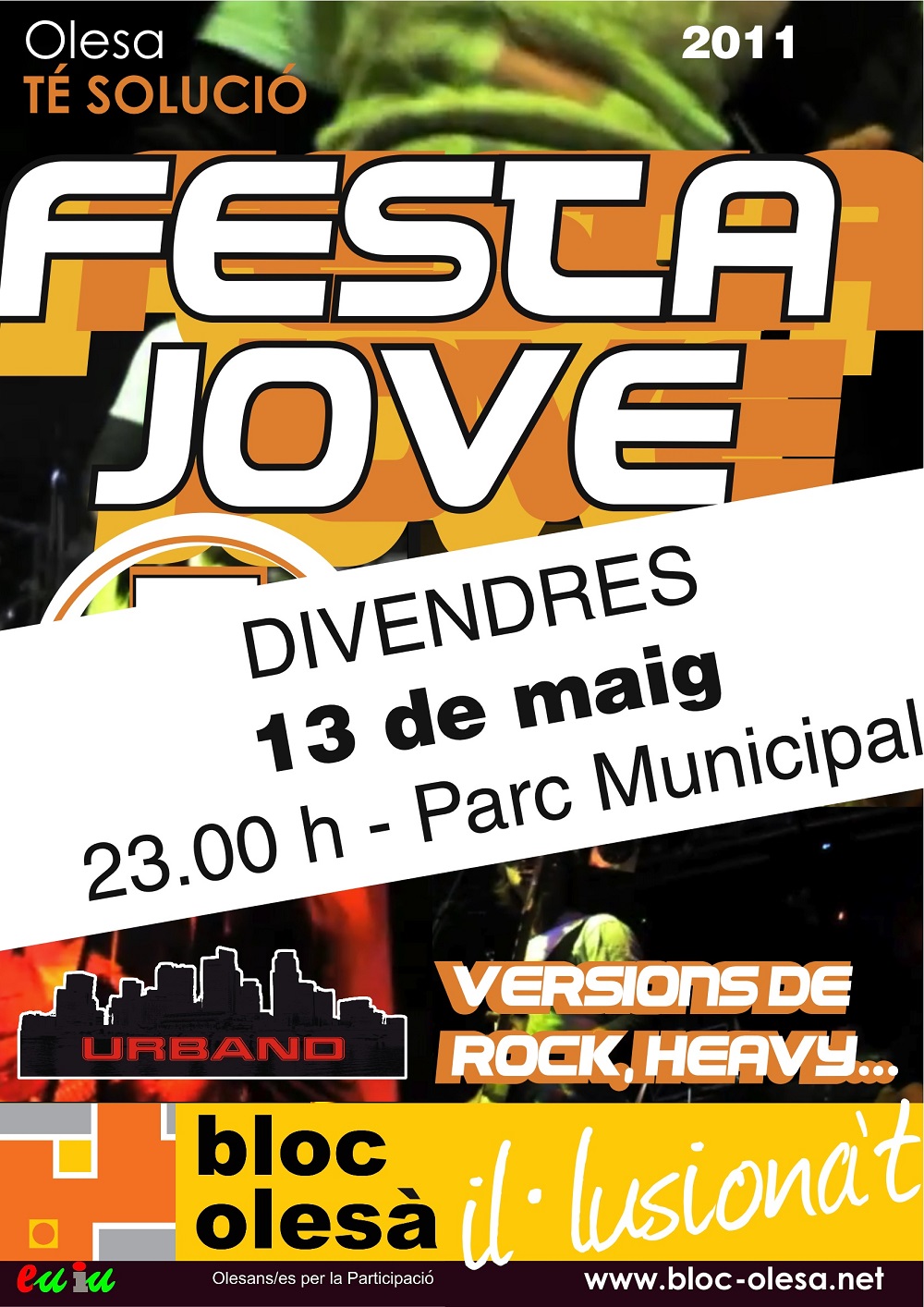 Cartell de la festa jove 2011